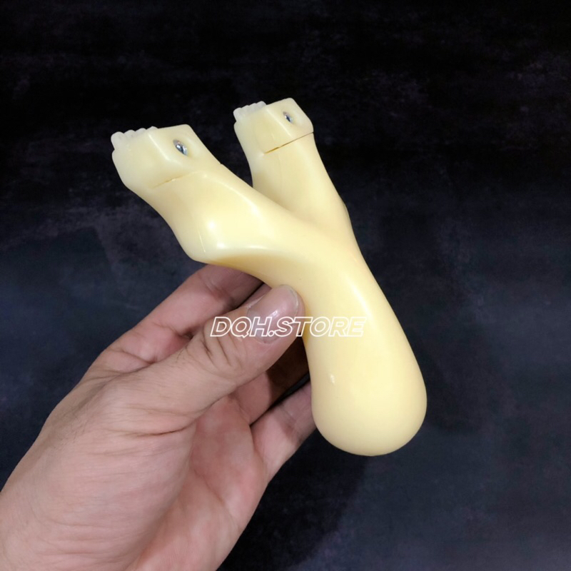 Ná cao su nhựa ABS chạc kẹp siêu bền và ôm tay chạc 7.5cm