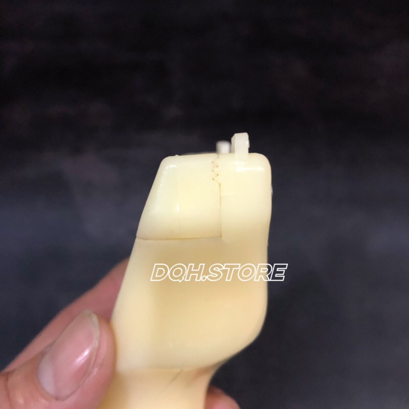 Ná cao su nhựa ABS chạc kẹp siêu bền và ôm tay chạc 7.5cm