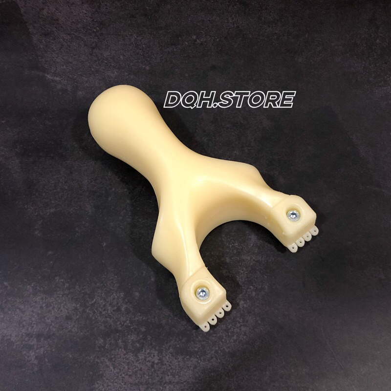 Ná cao su nhựa ABS chạc kẹp siêu bền và ôm tay chạc 7.5cm