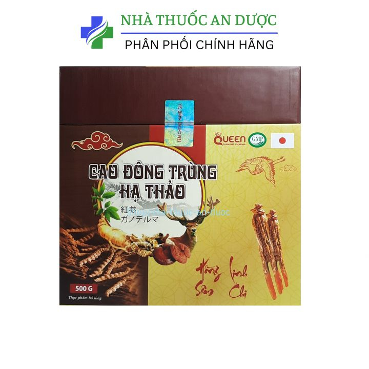 Cao đông trùng hạ thảo giúp tăng sức khoẻ, ăn ngủ ngon, giảm đau đầu chóng mặt hộp 500g