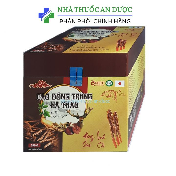 Cao đông trùng hạ thảo giúp tăng sức khoẻ, ăn ngủ ngon, giảm đau đầu chóng mặt hộp 500g