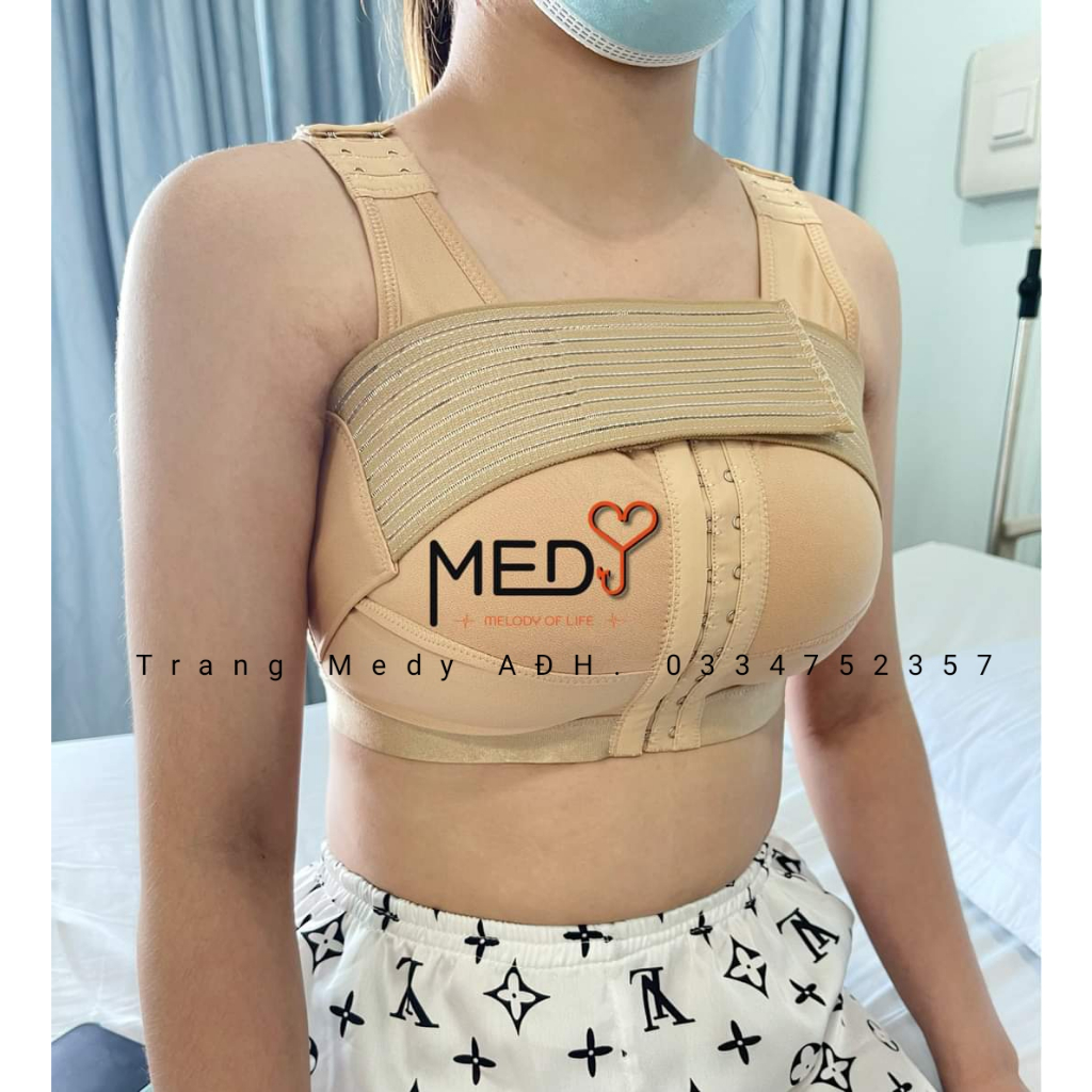 Áo định hình ngực sau phẫu thuật MedyCHÍNH HÃNGcao cấp có bác sĩ tư vấn, bảo hành đổi trả,có xuất hóa đơn đỏ
