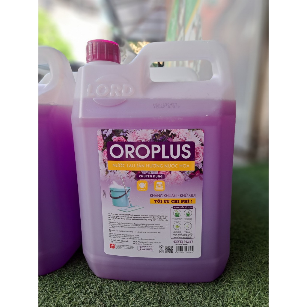 Nước lau sàn Oroplus hương nước hoa 9.36kg