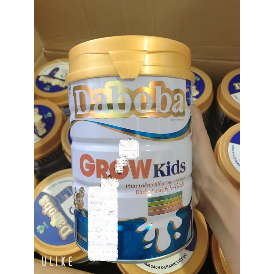 Sữa tăng trưởng chiều cao Daboba Grow Kids 900g - Tăng chiều cao, phát triển trí não