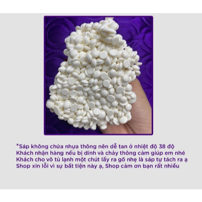 Sáp Wax Lông Hạt Vụn Nấu Nhanh Sản Phẩm yêu thích của Spa