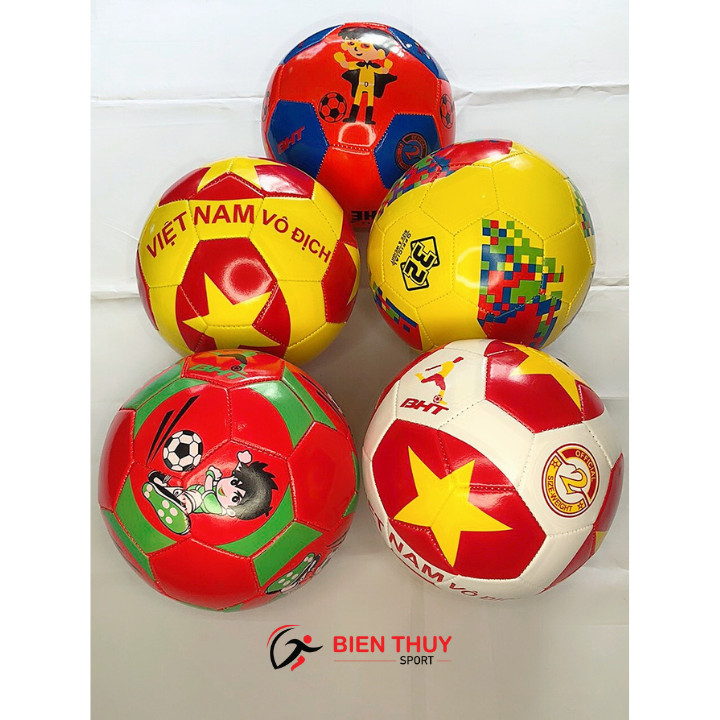 BÓNG ĐÁ Trẻ Em & Người lớn  DA CAO CẤP Tặng Túi Lưới Và Kim Bơm