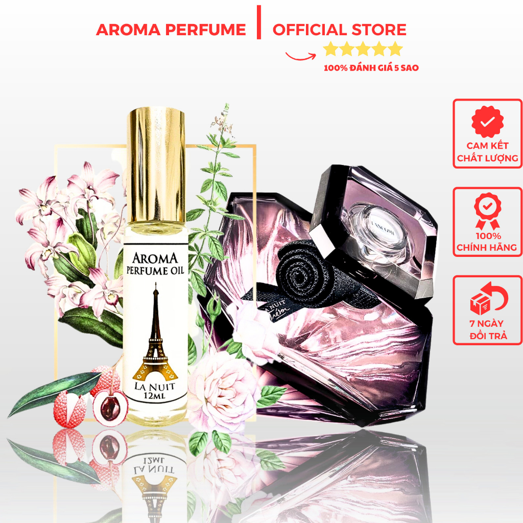 Nước Hoa Pháp Aroma La Nuit Nữ Tính Cao Cấp