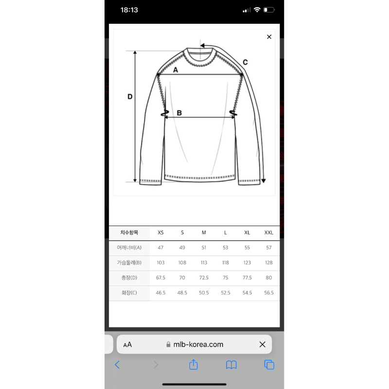 Áo MLB mặt trước