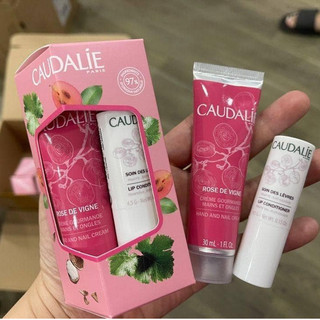 Set Kem Dưỡng Da Tay & Móng + Son Dưỡng Caudalie Hand And Nail Cream, Lip Conditioner