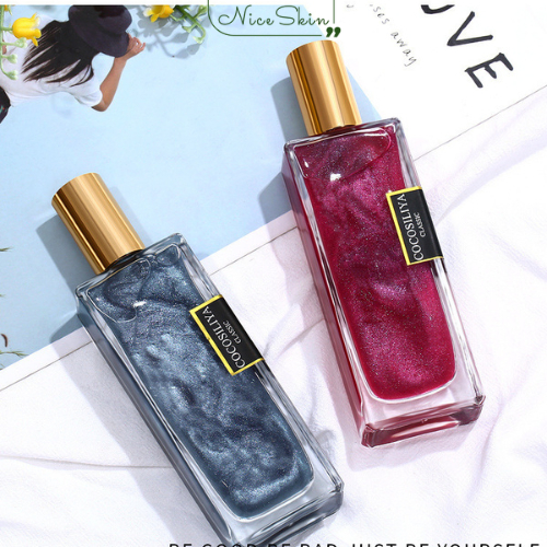 Body mist xịt thơm cơ thể ánh nhũ dành cho nam và nữ 50ml