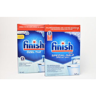Muối rửa chén bát - Muối làm mềm nước Finish-Alio-Somat-Ludwik
