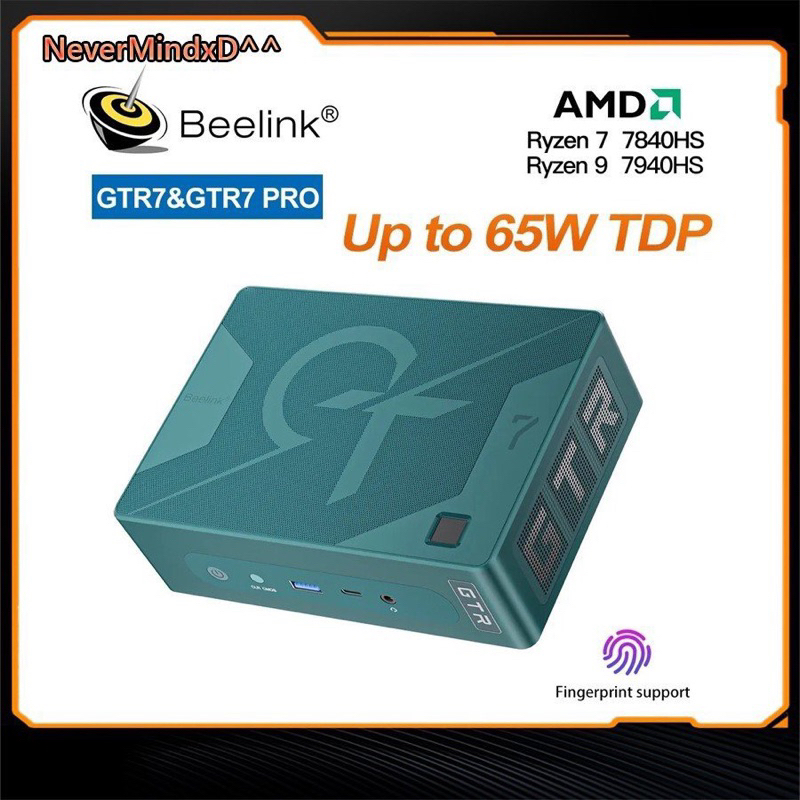 Máy tính siêu nhỏ Mini PC Beelink GTR7 - AMD Ryzen 7 7840HS | 16GB DDR5 | 1TB NVME PCIe 4.0 | BigBuy360 - bigbuy360.vn