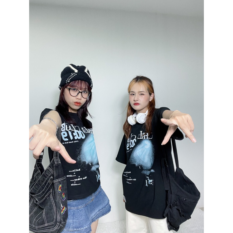 Áo  Baby Tee va ao Thun Shadow CHILICLUB