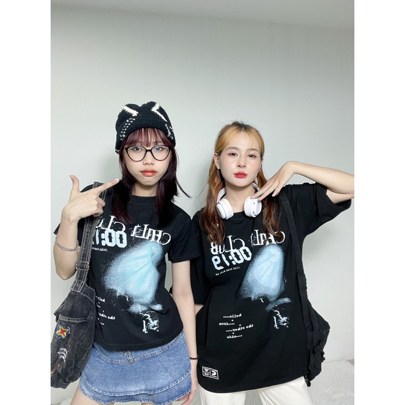 Áo  Baby Tee va ao Thun Shadow CHILICLUB