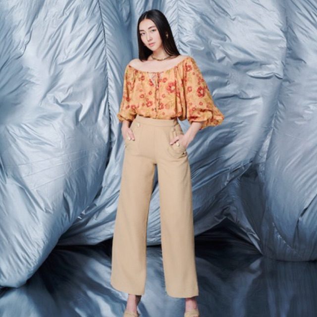 Oceana London - Quần ống rộng Alexa Trousers