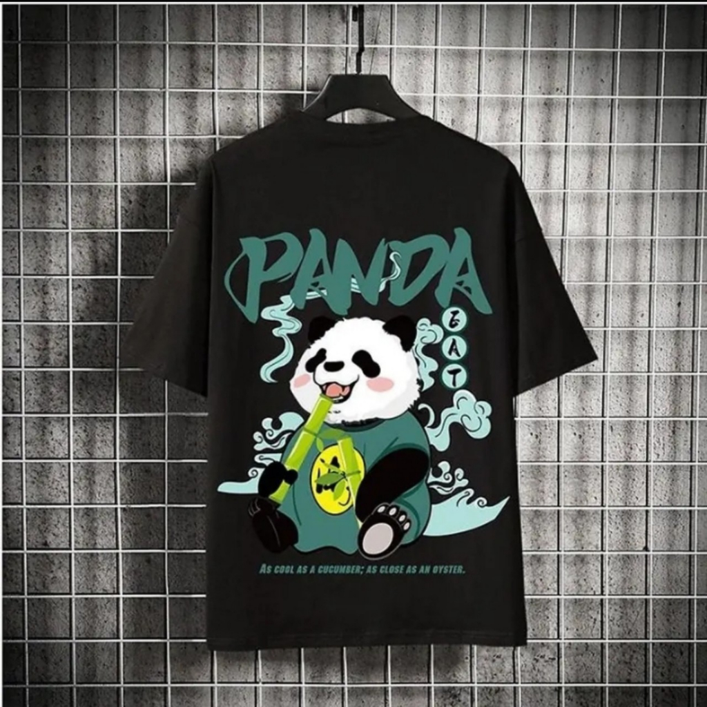Áo thun nam nữ thời trang Unisex GẤU PAN DA , áo phông nam nữ form rộng tay ngắn