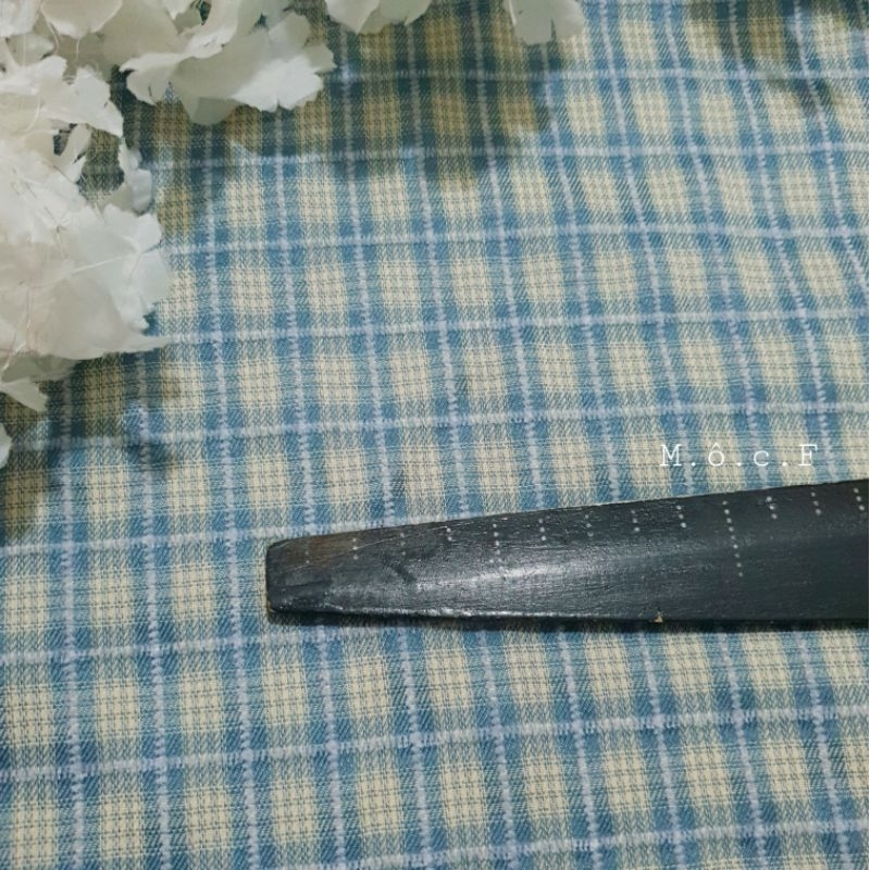 Vải may thô nhung kẻ caro