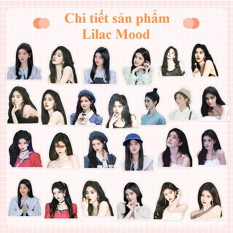 Hộp sticker Cúc Tịnh Y Hộp nhựa 120 miếng hình dán Sticker