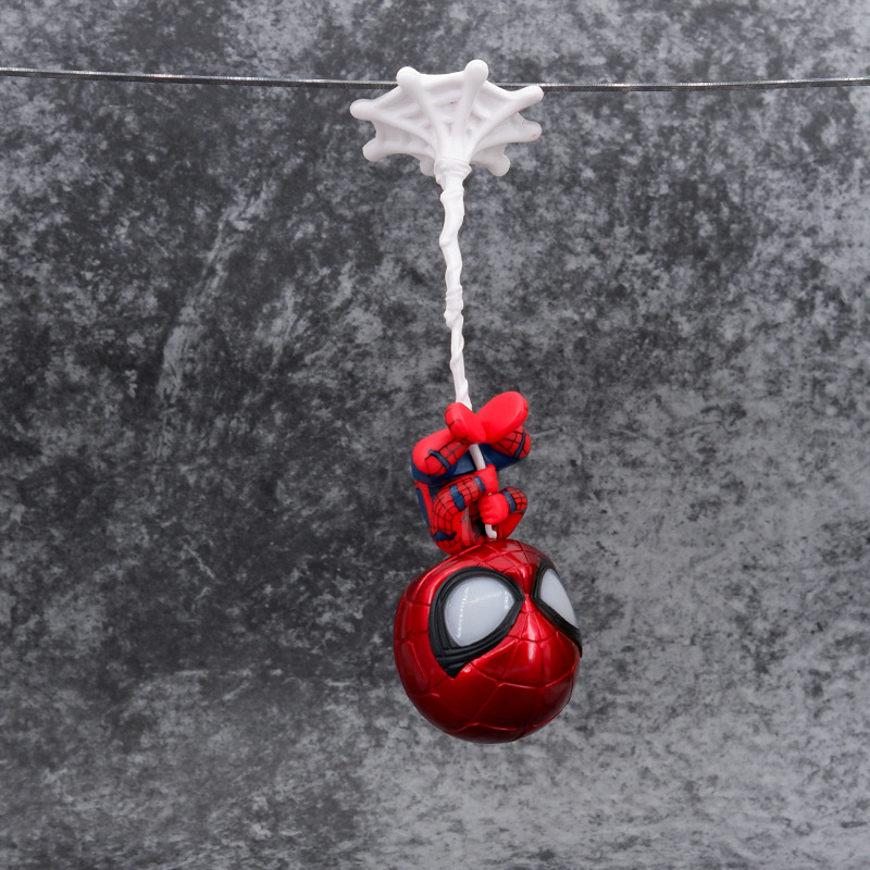 Mô Hình bộ 5 Spider-Man cao 9-18cm có nam châm gắn siêu chắc - Mô Hình Ntkfigure
