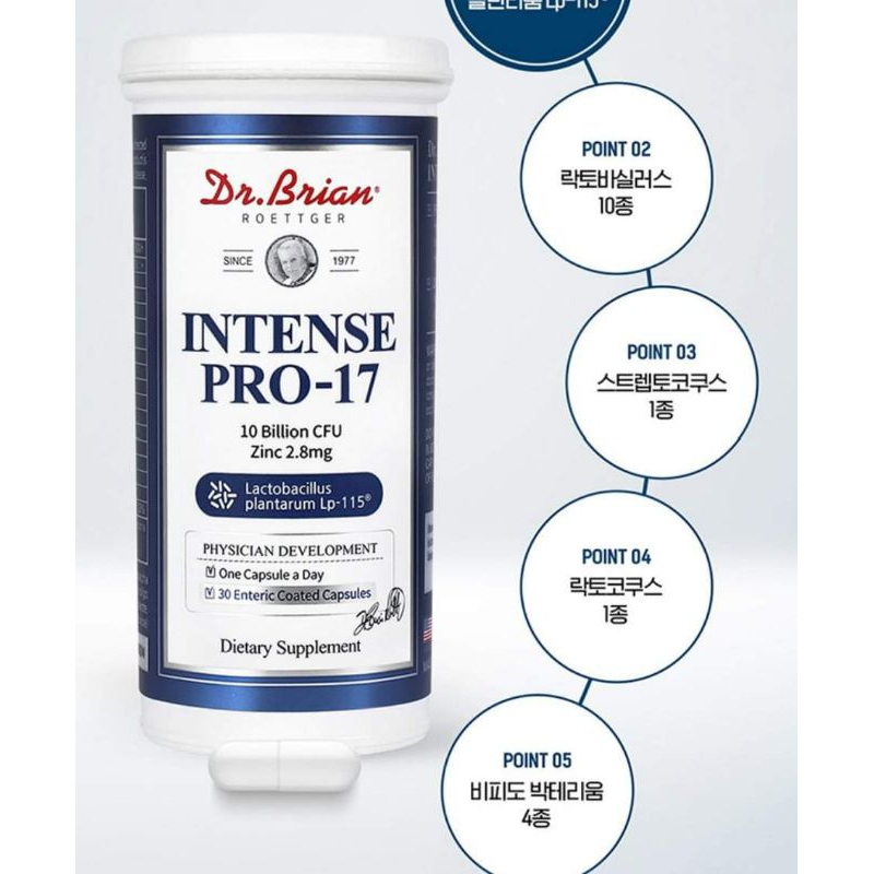 Men Lợi Khuẩn Đường Ruột DR.BRIAN 30v