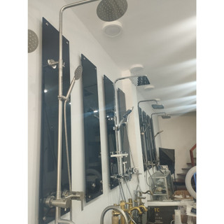 Sen cây tắm inox htc , sen cây inox tròn, sen cây inox 304 cao cấp