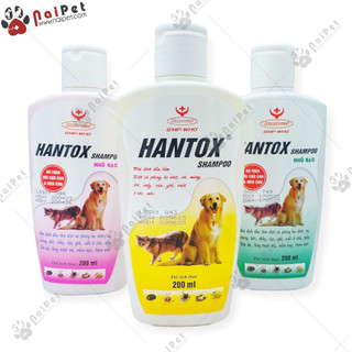 Sữa Tắm  Ve Rận Bọ Chét Hantox Shampoo HanVet