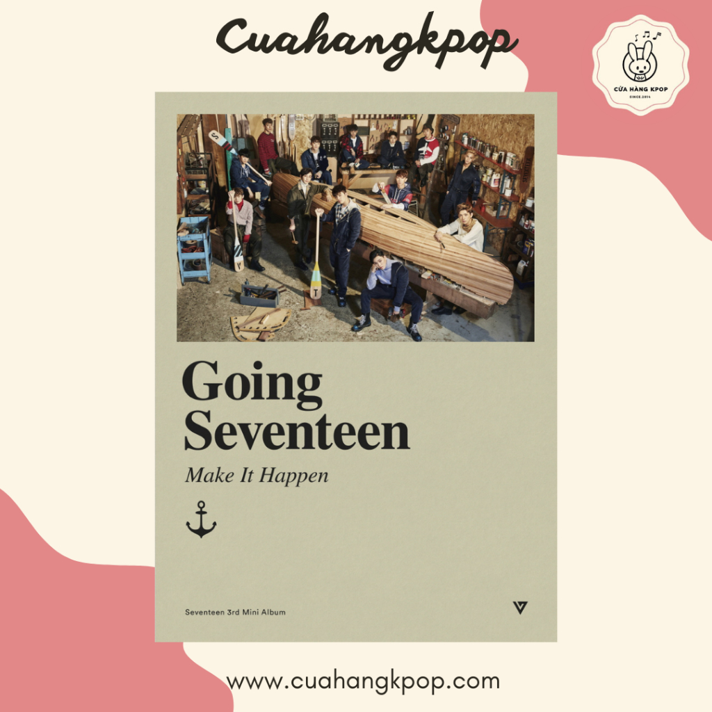 ALBUM SEVENTEEN - GOING SVT có sẵn chọn ver