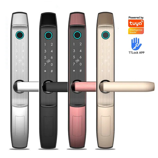Khóa vân tay cao cấp App TUYA và TTLOCK cho cửa nhôm