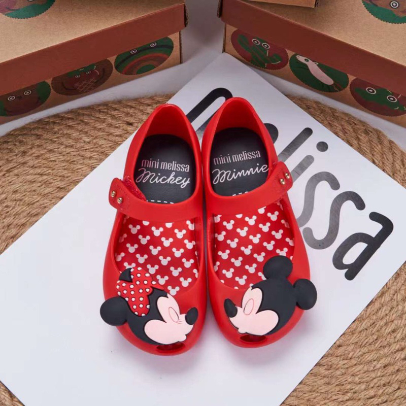 Giầy nhựa thơm Melisa mickey cho bé gái, giầy mickey cho bé siêu mềm và êm chân