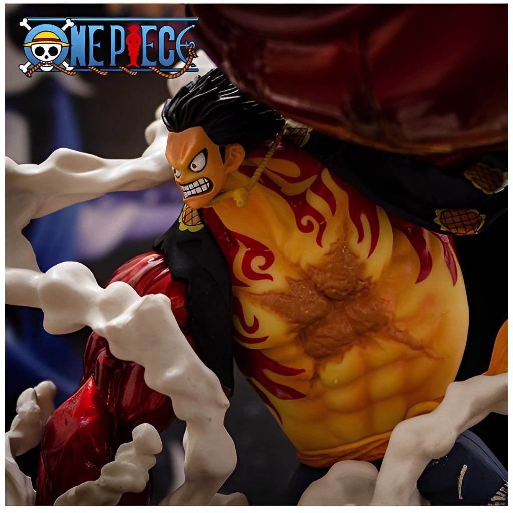 Mô Hình LED Luffy Gear 4 25cm BOUNCE MAN Mô hình One Piece Cao Cấp, Figure Mô Hình Anmie One Piece Luffy Vua Hải Tặc