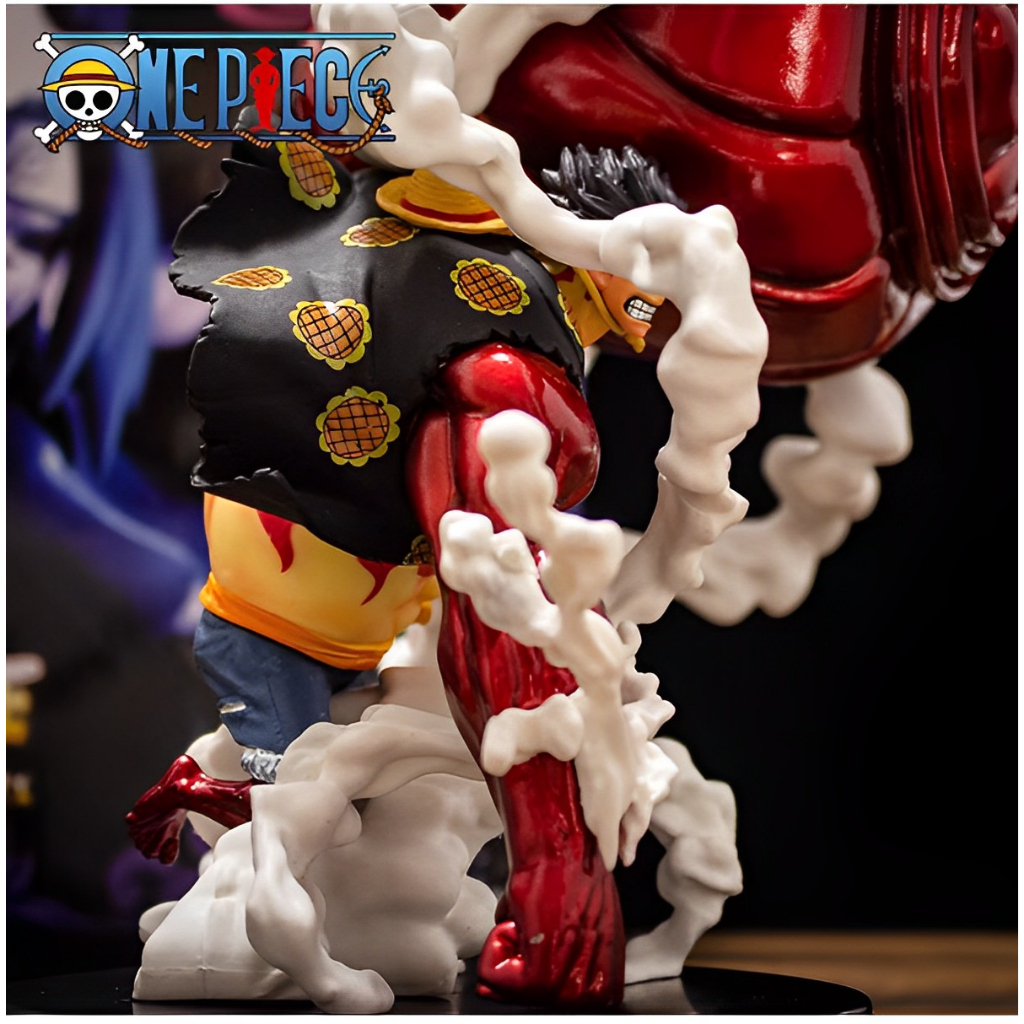 Mô Hình LED Luffy Gear 4 25cm BOUNCE MAN Mô hình One Piece Cao Cấp, Figure Mô Hình Anmie One Piece Luffy Vua Hải Tặc