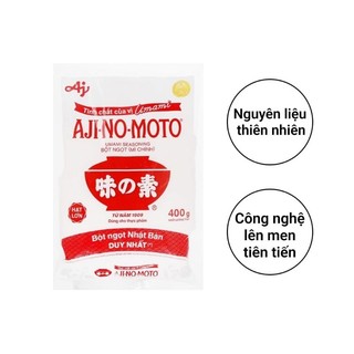 Bột ngọt hạt lớn Ajinomoto gói 400g