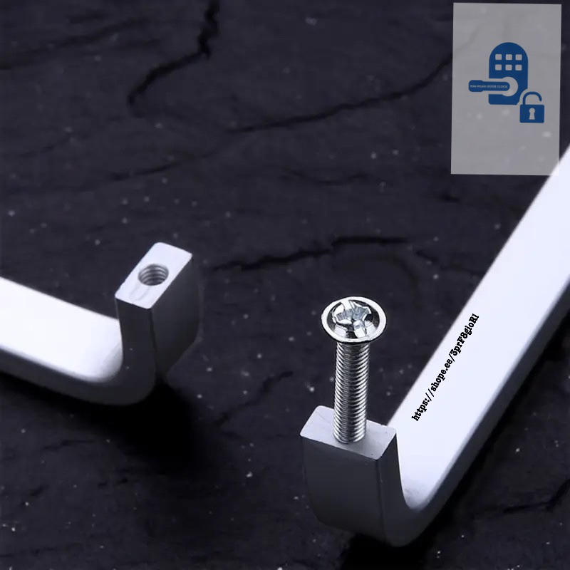 Tay nắm tủ cửa  tủ nhôm  đúc  cao cấp 8030 hàng y hình giá siêu tốt