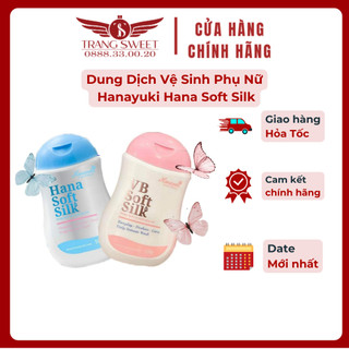 Dung dich vệ sinh phụ nữ hanayuki hana soft silk 150g