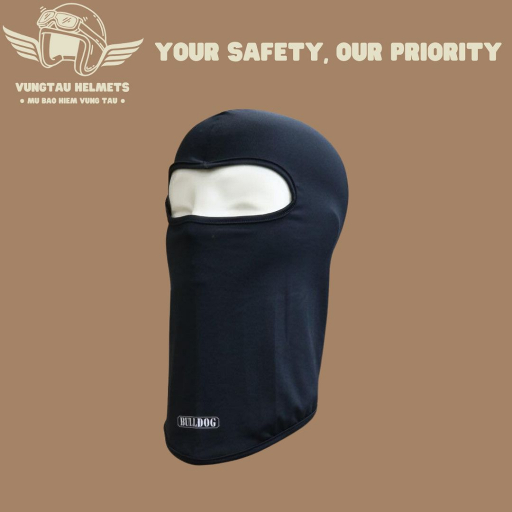 [HÀNG CAO CẤP] Khăn trùm đầu ninja Bulldog - Vải mềm và dày dặn - VungTau Helmets - Mũ bảo hiểm chính hãng Vũng Tàu