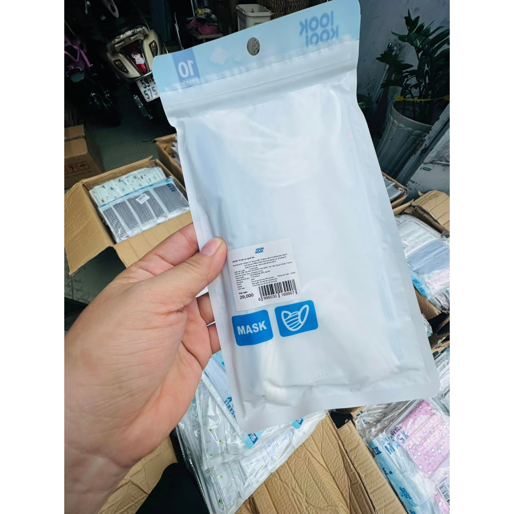 Khẩu trang cao cấp Lookkool 10 chiếc