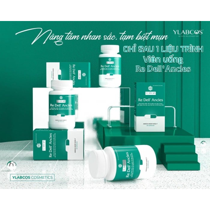 Viên Uống Ngắt Mụn Re Dell Ancles Ylabcos Dr.Lacir