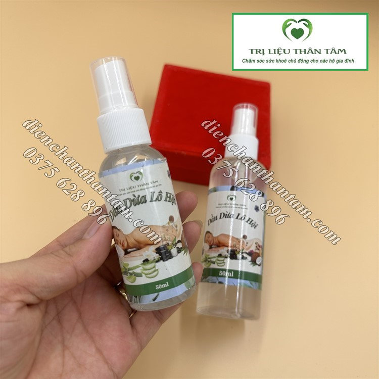 Dầu dừa lô hội 50ml, 100ml Diện Chẩn Thân Tâm | BigBuy360 - bigbuy360.vn