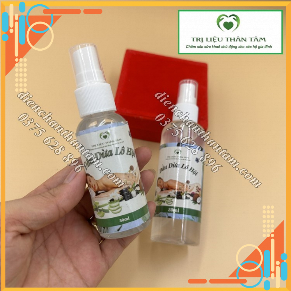 Dầu dừa lô hội 50ml, 100ml Diện Chẩn Thân Tâm | BigBuy360 - bigbuy360.vn