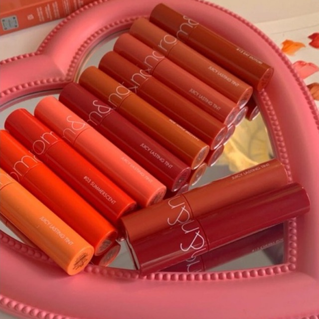 Son Tint Bóng Romand Juicy Lasting Tint (màu 06-07 - 13 - 16 - 18 - 19 - 20 - 21 - 22 - 23)