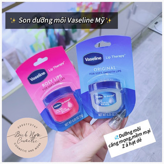 Son dưỡng môi vaseline mỹ
