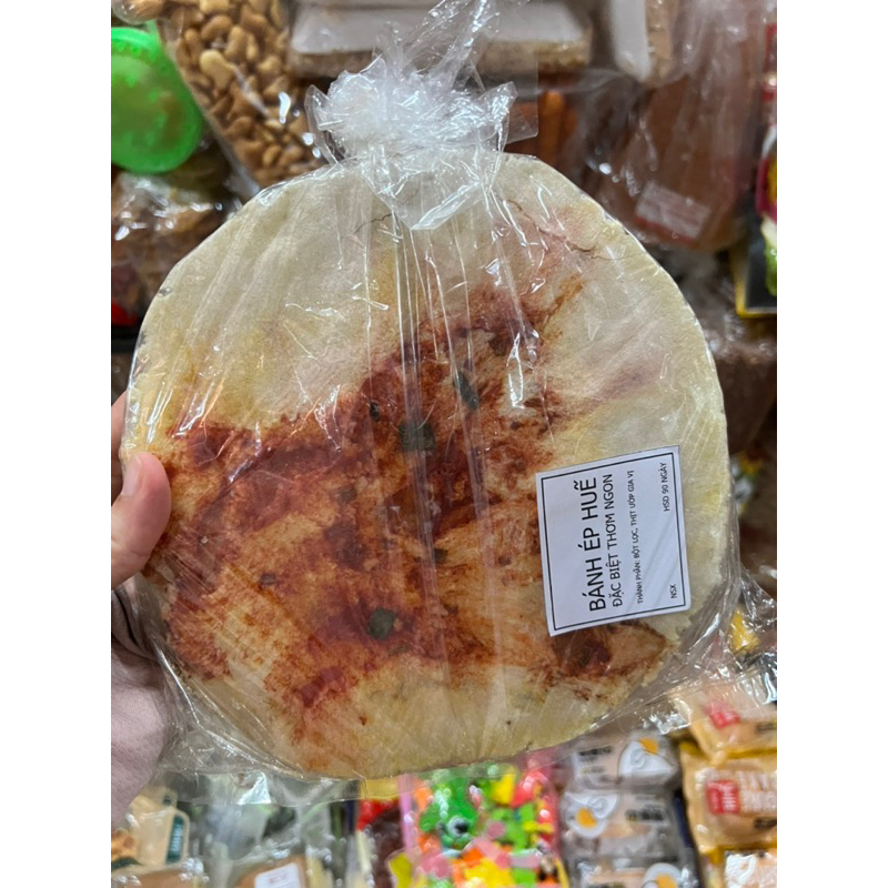 Bánh ép Huế Món ăn vặt chạy nhất hiện nay ngon giòn rụm( gói 10 cái)