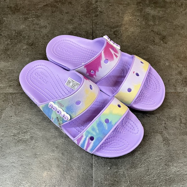 CCSG - Dép Quai Ngang 2 Quai Graphic Cross Classic Nữ Chính Hãng - Sấu Vui Vẻ