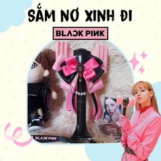Nơ trang trí lighstick BLACKPINK, nơ buộc tóc