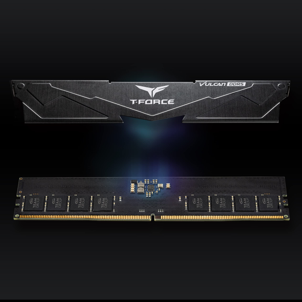 RAM TEAMGROUP T-Force Vulcan DDR5 5600MHz 32GB/64GB Kit  CL36 Black - BẢO HÀNH 5 NĂM CHÍNH HÃNG