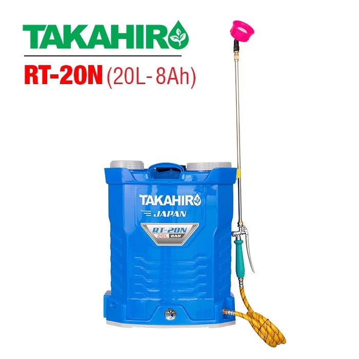 Bình xịt điện đeo lưng diệt cỏ dại, phun thuốc trừ sâu 20Lít