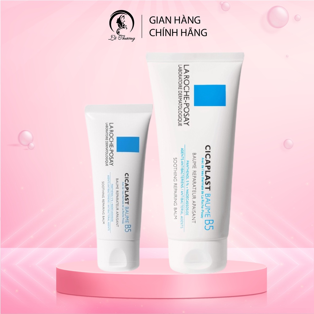 Combo 2 Lọ Kem Dưỡng Giúp Làm Dịu, Làm Mát & Phục Hồi Da, La Roche - Posay Cicaplast Baume B5 40Ml