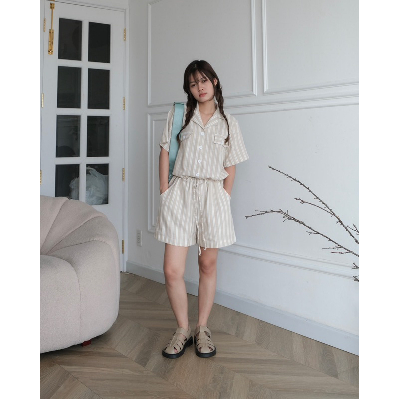 RENY JUMPSUIT - Jumpsuit sọc linen - AIMEE | BigBuy360 - bigbuy360.vn