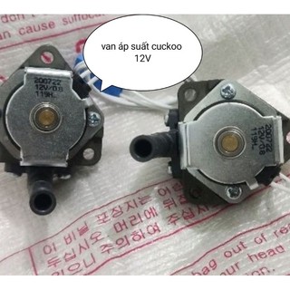 Van xả áp suất 12v cuckoo điện tử áp suất.