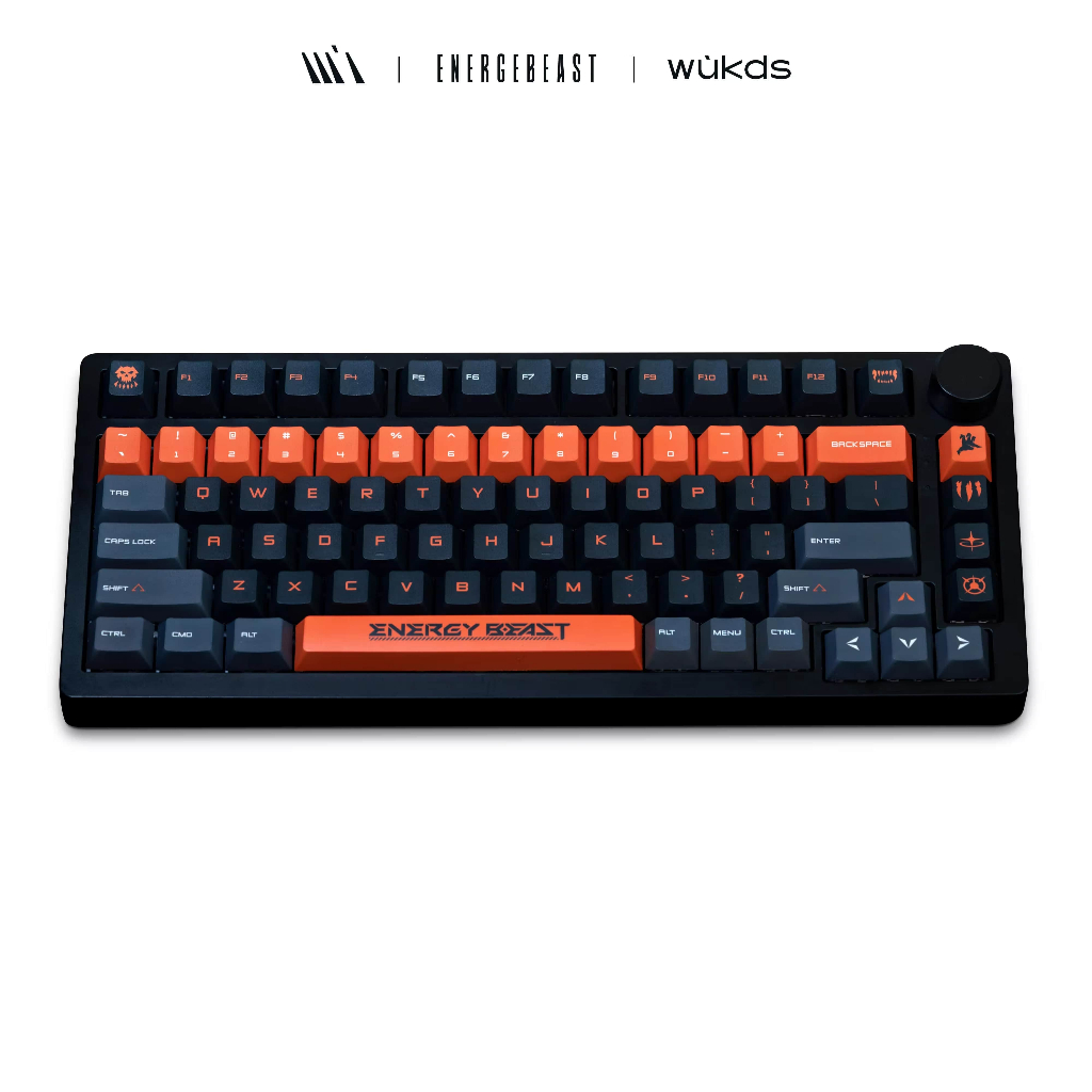 Bộ nút bàn phím cơ | Keycap Cherry Wukds ENERGE BEAST PBT Dyesub - 143 nút